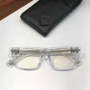 Retro plain glasses fashion